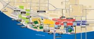Acrisure Stadium Parking Map (Image via alcoparking.com)
